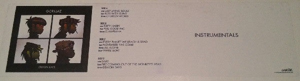 Gorillaz : Demon Days Instrumentals (2xLP, Promo)