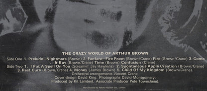 The Crazy World Of Arthur Brown : The Crazy World Of Arthur Brown (LP, Album, Mono)