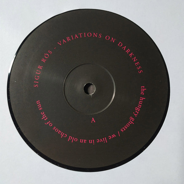 Sigur Rós : Variations On Darkness (LP, Album, RSD, Ltd)