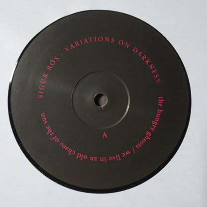 Sigur Rós : Variations On Darkness (LP, Album, RSD, Ltd)
