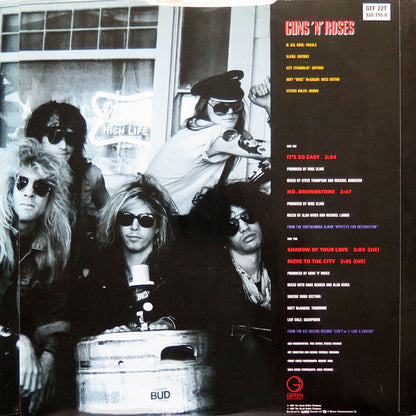 Guns 'N' Roses* : It's So Easy · Mr. Brownstone (12")