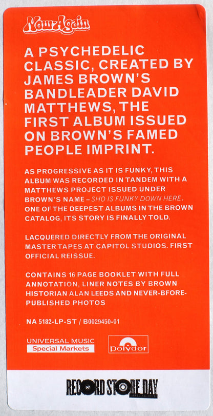 Dave Matthews (3) : The Grodeck Whipperjenny (LP, Album, RSD, RE)