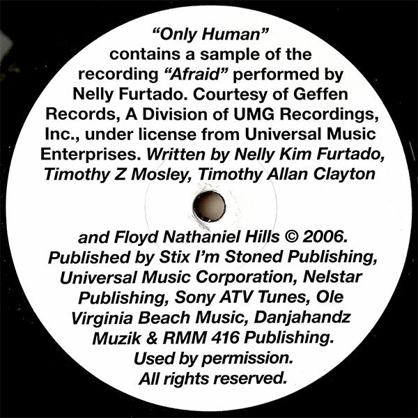 KH* : Only Human (12", S/Sided)