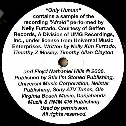 KH* : Only Human (12", S/Sided)