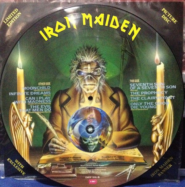 Iron Maiden : Seventh Son Of A Seventh Son (LP, Album, Ltd, Pic)
