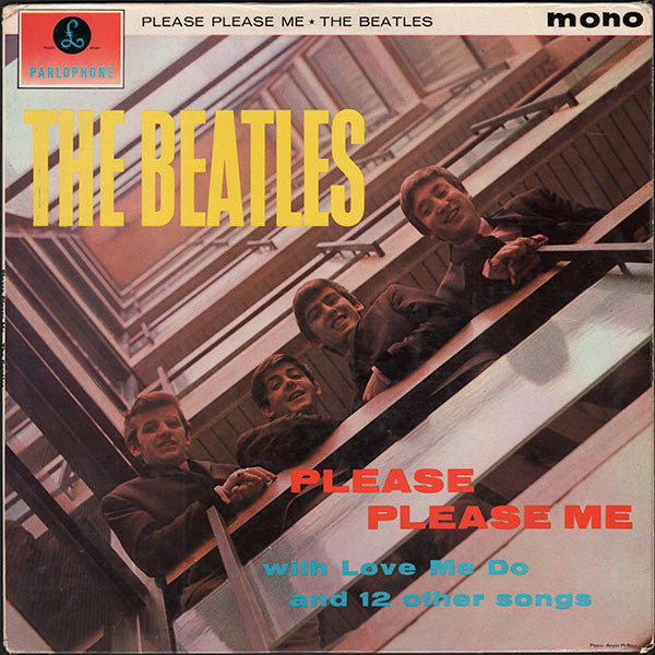 The Beatles : Please Please Me (LP, Album, Mono, Gol)