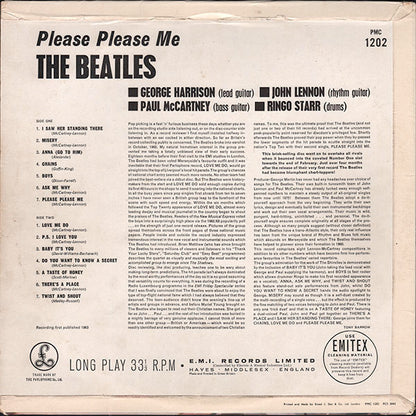 The Beatles : Please Please Me (LP, Album, Mono, Gol)