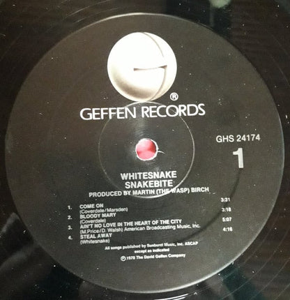 Whitesnake : Snakebite (LP, Album)