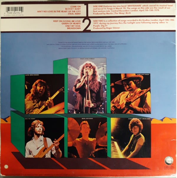 Whitesnake : Snakebite (LP, Album)