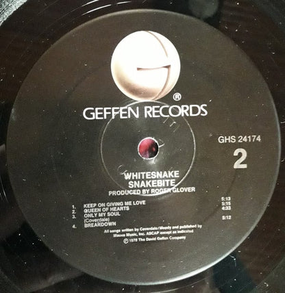 Whitesnake : Snakebite (LP, Album)