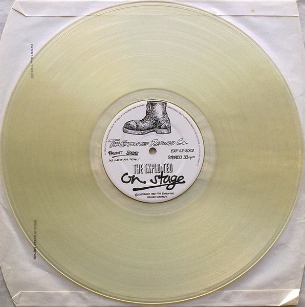 The Exploited : On Stage (LP, Album, P/Unofficial, Cle)