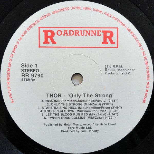 Thor (7) : Only The Strong (LP, Album)