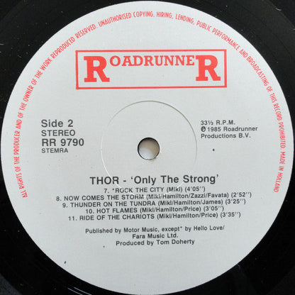 Thor (7) : Only The Strong (LP, Album)