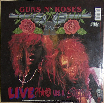 Guns N' Roses : G N' R Lies (LP, Album, Unc)
