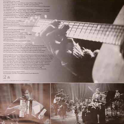 Nirvana : MTV Unplugged In New York (LP, Album, Whi)