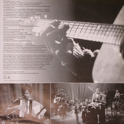 Nirvana : MTV Unplugged In New York (LP, Album, Whi)