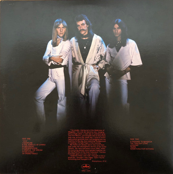 Rush : 2112 (LP, Album, RP, Ter)