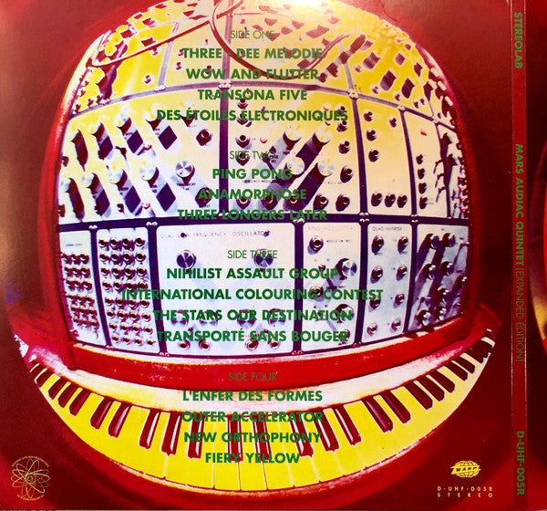 Stereolab : Mars Audiac Quintet (2xLP, Album, RE, RM + LP + Exp)