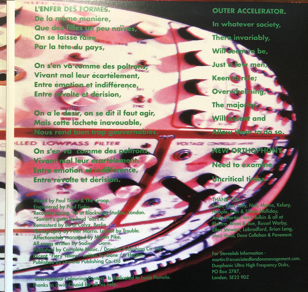 Stereolab : Mars Audiac Quintet (2xLP, Album, RE, RM + LP + Exp)