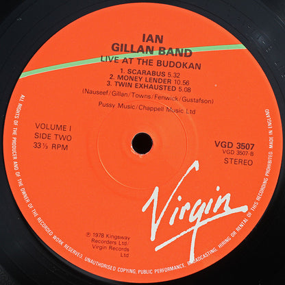 Ian Gillan Band : Live At The Budokan - Volumes I & II (2xLP, Album)
