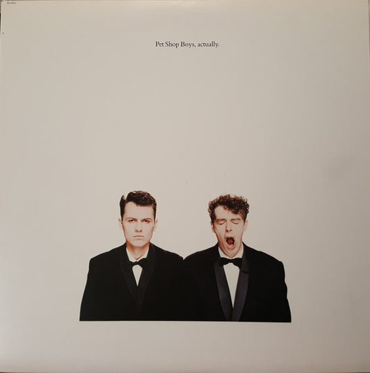 Pet Shop Boys : Actually (LP, Album, SRC)
