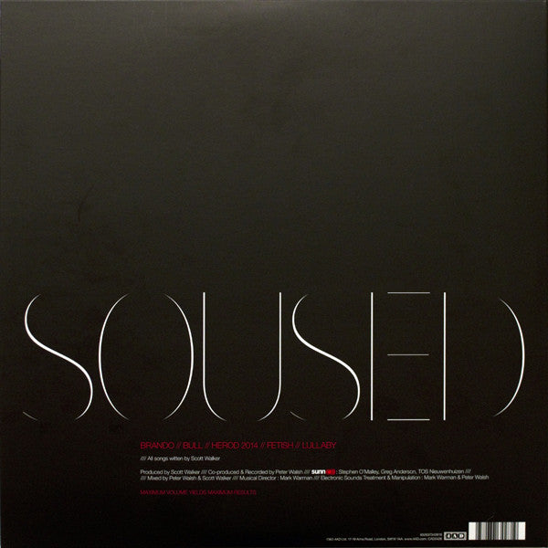 Scott Walker + Sunn O))) : Soused  (LP + LP, S/Sided + Album, M/Print)