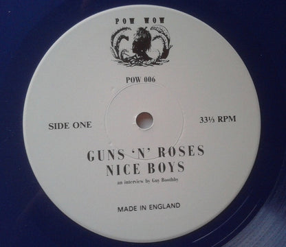 Guns N' Roses : Nice Boys (12", Ltd, Unofficial, Blu)