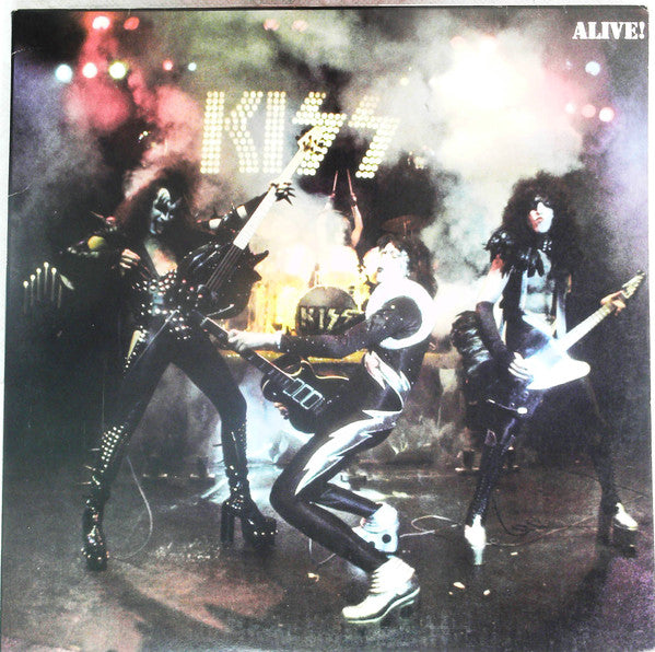 Kiss : Alive! (2xLP, Album, RP, San)
