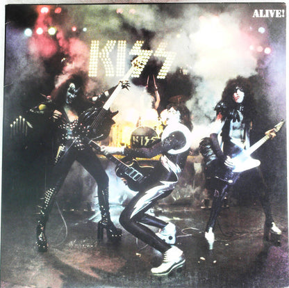 Kiss : Alive! (2xLP, Album, RP, San)