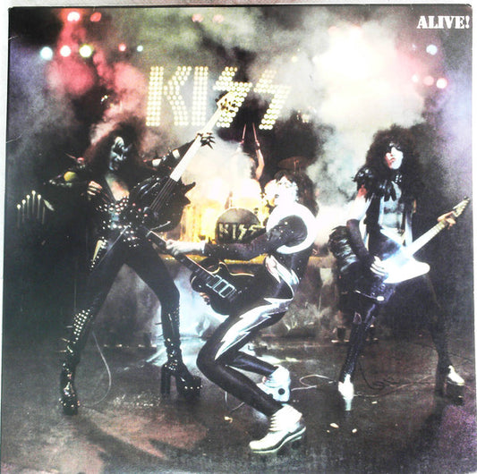 Kiss : Alive! (2xLP, Album, RP, San)
