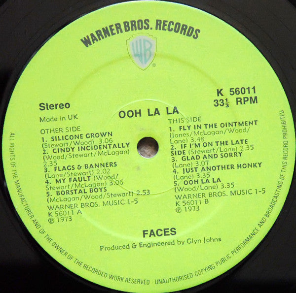 Faces (3) : Ooh La La (LP, Album, Gim)