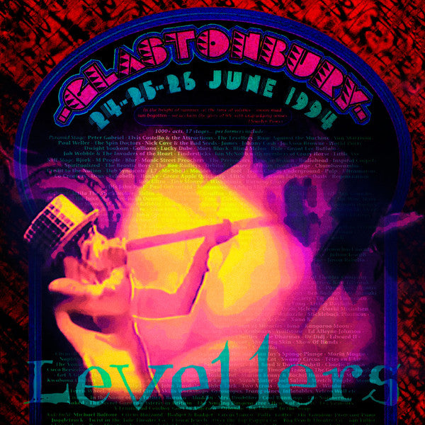 The Levellers : Glastonbury '94 (2xLP, Album, Ltd, gol)