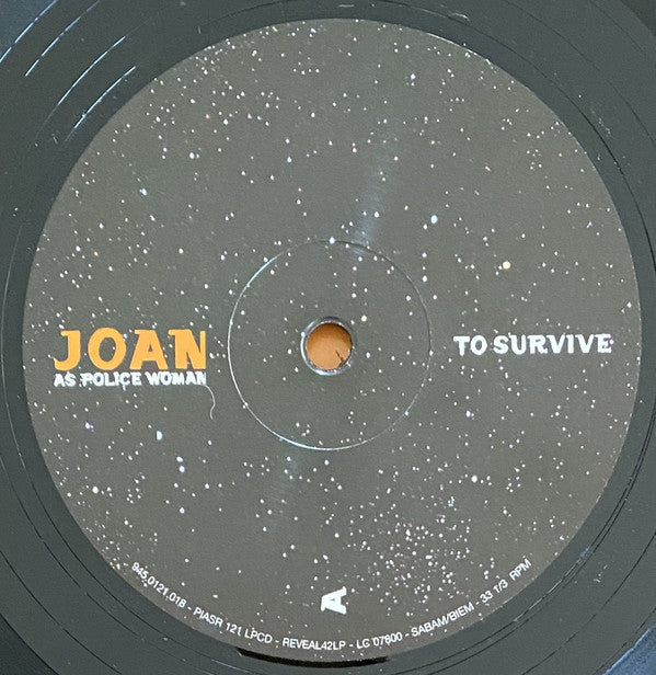 Joan As Police Woman : To Survive (LP, Album, Ltd + CD, Album)
