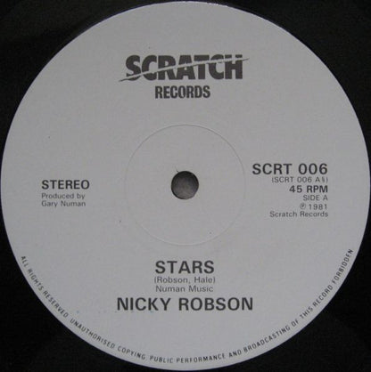 Nicky Robson : Stars (12")