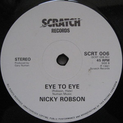 Nicky Robson : Stars (12")
