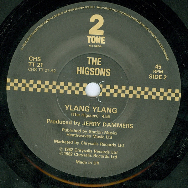 The Higsons : Tear The Whole Thing Down (7")