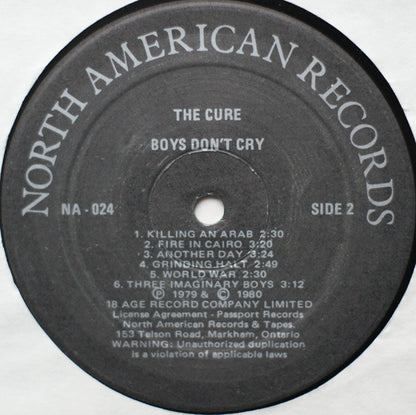 The Cure : Boys Don't Cry (LP, Album)