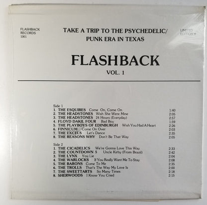 Various : Flashback Vol. 1 (LP, Comp, Ltd, RE)