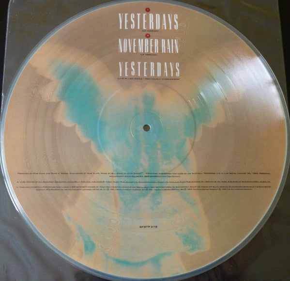 Guns N' Roses : Yesterdays (12", Ltd, Pic)