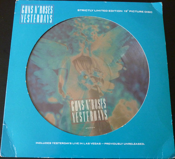 Guns N' Roses : Yesterdays (12", Ltd, Pic)
