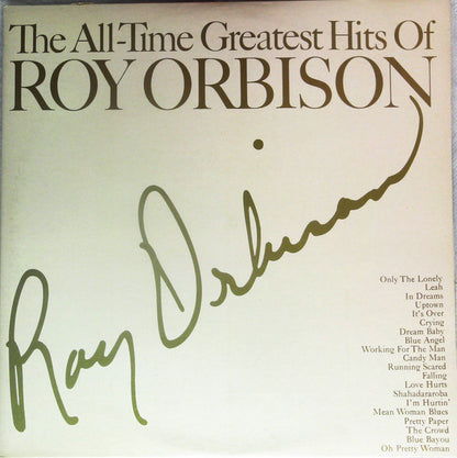 Roy Orbison : The All-Time Greatest Hits Of Roy Orbison (2xLP, Comp)
