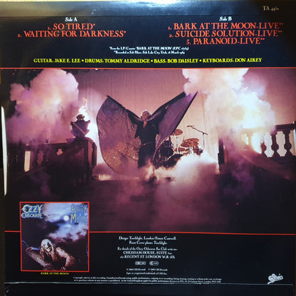 Ozzy Osbourne : So Tired (12", Single)