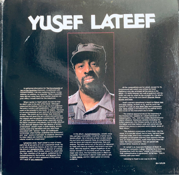 Yusef Lateef With Art Farmer : Autophysiopsychic (LP, Album, Ter)