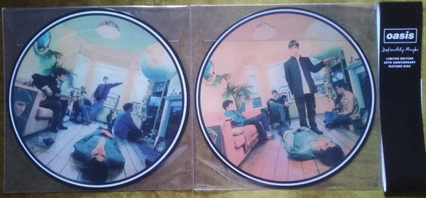 Oasis (2) : Definitely Maybe (2xLP, Album, Ltd, Pic, RE)