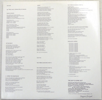 Bauhaus : The Sky's Gone Out (LP, Album)