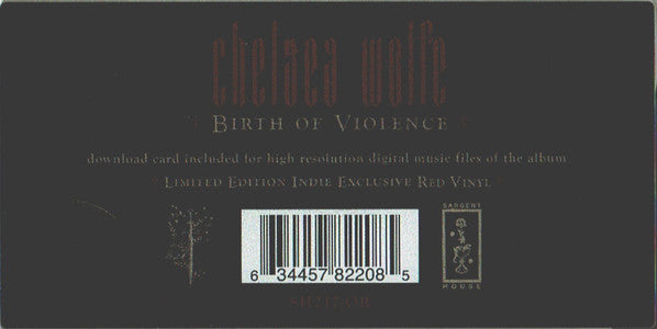 Chelsea Wolfe : Birth Of Violence (LP, Album, Ltd, Red)