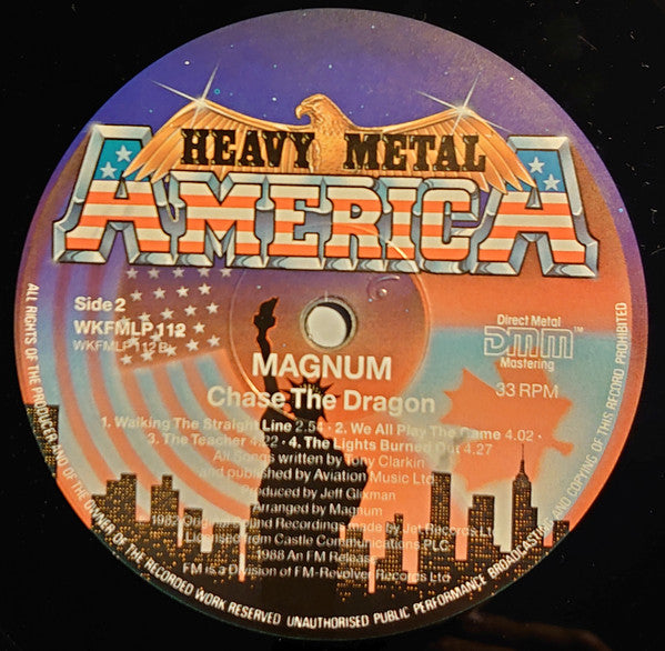Magnum (3) : Chase The Dragon (LP, Album, RE)