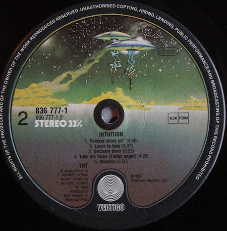 TNT (15) : Intuition (LP, Album)