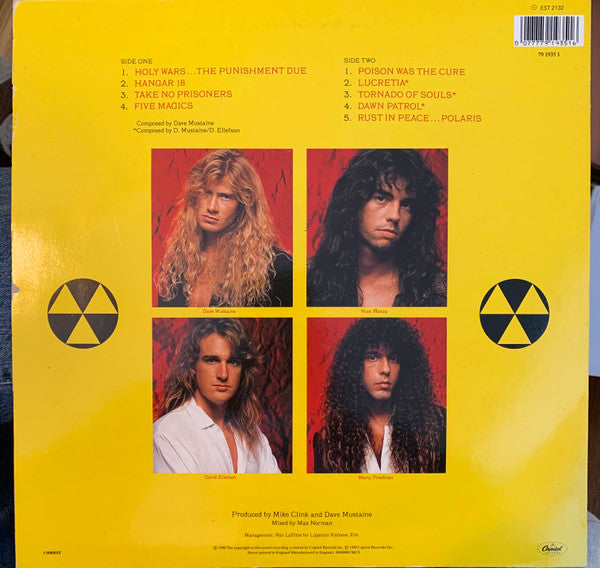 Megadeth : Rust In Peace (LP, Album)