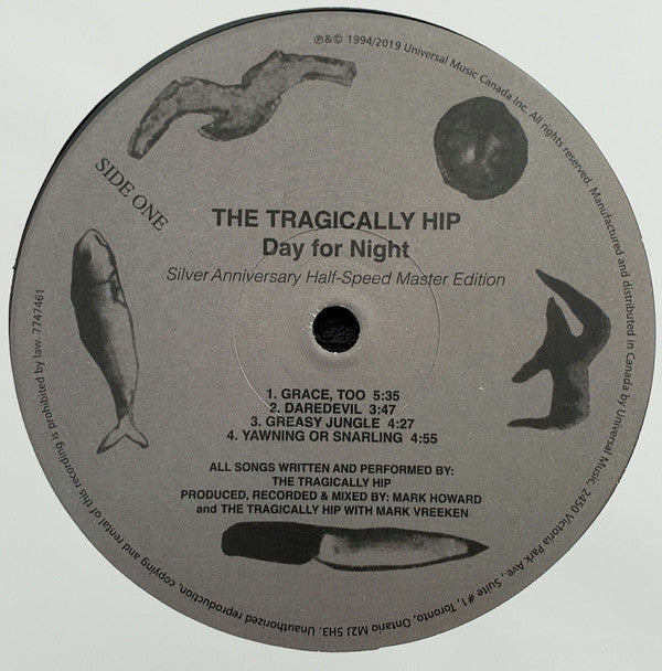 The Tragically Hip : Day For Night (2xLP, Album, Ltd, RE, Hal)